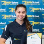 Una starts her career path, thanks to BUSY Schools