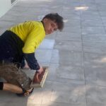 While at school, Tyla is already working to become a qualified tiler